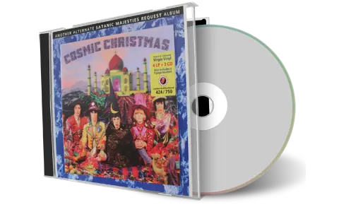 Artwork Cover of Rolling Stones Compilation CD Cosmic Christmas Soundboard