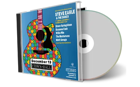 Artwork Cover of Steve Earle And The Dukes 2021-12-13 CD New York City Audience