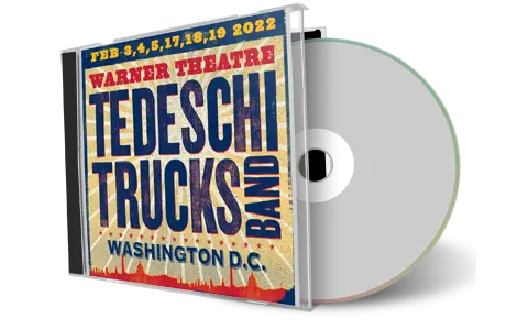 Artwork Cover of Tedeschi Trucks Band 2022-02-03 CD Washington Dc Audience