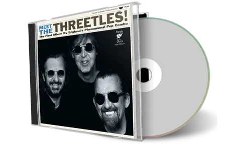 Artwork Cover of The Beatles Compilation CD Meet The Threetles Soundboard