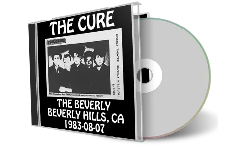 Artwork Cover of The Cure 1983-08-07 CD Beverly Hills Audience