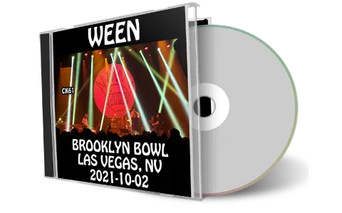 Artwork Cover of Ween 2021-10-02 CD Las Vegas Audience
