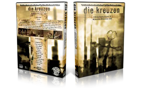 Artwork Cover of Die Kreuzen Compilation DVD Milwaukee 1983 Proshot