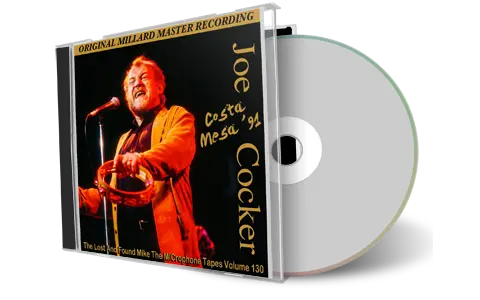 Artwork Cover of Joe Cocker 1991-07-23 CD Costa Mesa Audience