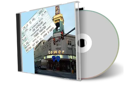 Artwork Cover of Joe Satriani 1998-11-14 CD Upper Darby Audience