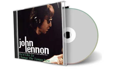 Artwork Cover of John Lennon Compilation CD Wed Like To Change The Tempo Now Soundboard