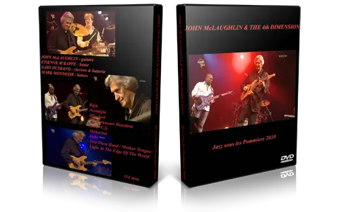 Artwork Cover of John Mclaughlin 2010-05-14 DVD Coutances Proshot