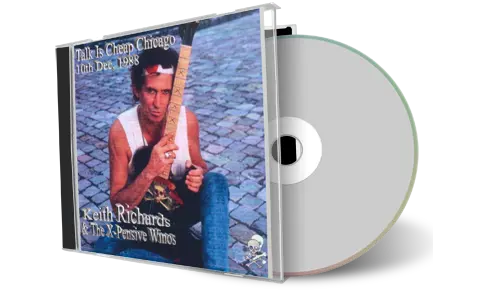 Artwork Cover of Keith Richards And The X-Pensive Winos 1988-12-10 CD Chicago Audience