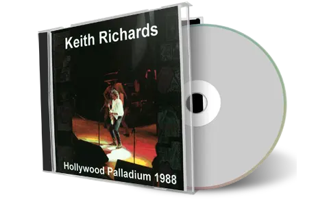 Artwork Cover of Keith Richards And The X-Pensive Winos 1988-12-15 CD Los Angeles Audience