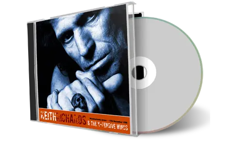 Artwork Cover of Keith Richards And The X-Pensive Winos 1988-12-17 CD East Rutherford Audience