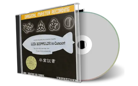 Artwork Cover of Led Zeppelin 1971-11-25 CD Leicester Audience