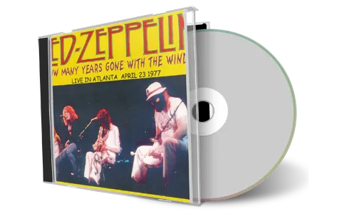 Artwork Cover of Led Zeppelin 1977-04-23 CD Atlanta Audience