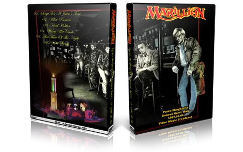 Artwork Cover of Marillion 1987-07-06 DVD Nervi Proshot