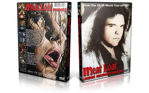 Artwork Cover of Meat Loaf 1987-02-10 DVD London Proshot