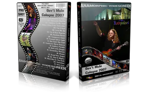 Artwork Cover of Mule 2007-06-10 DVD Cologne Proshot