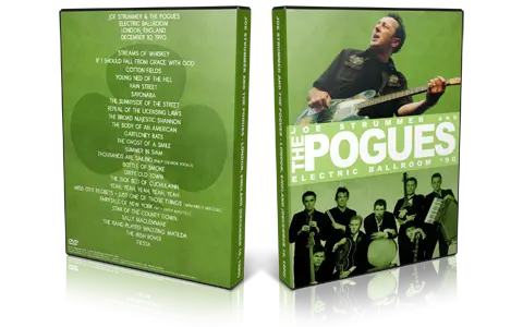 Artwork Cover of The Pogues 1990-12-10 DVD London Audience