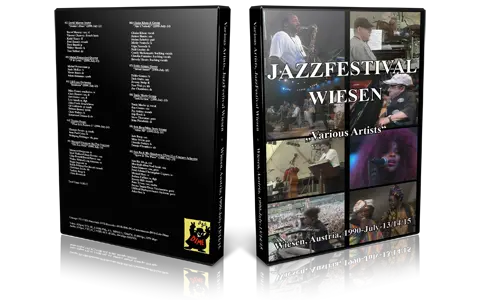 Artwork Cover of Various Artists Compilation DVD Jazz Festival Wiesen 1990 Proshot