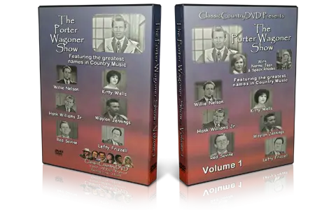 Artwork Cover of Various Artists Compilation DVD Porter Wagoner Show Vol 1 1965 1966 Proshot