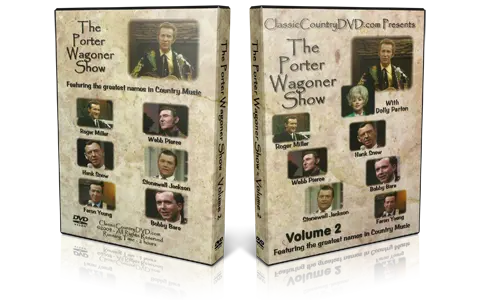 Artwork Cover of Various Artists Compilation DVD Porter Wagoner Show Vol 2 1967 1971 Proshot