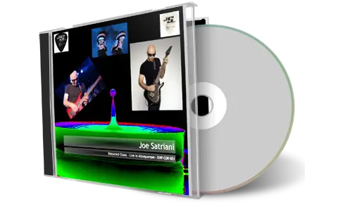 Artwork Cover of Joe Satriani 2008-11-08 CD Albuquerque Audience