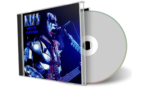 Artwork Cover of Kiss 1977-02-16 CD Hartford Audience