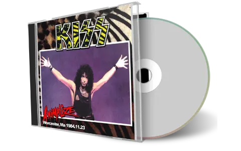 Artwork Cover of Kiss 1984-11-23 CD Worcester Audience