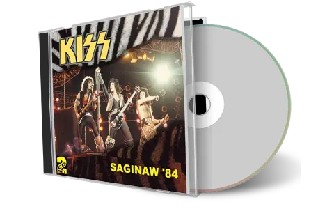Artwork Cover of Kiss 1984-12-11 CD Saginaw Audience