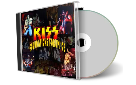 Artwork Cover of Kiss 1993-09-11 CD Burbank Audience