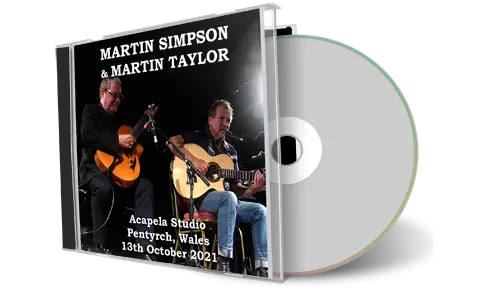 Artwork Cover of Martin Simpson And Martin Taylor 2021-10-13 CD Pentyrch Audience