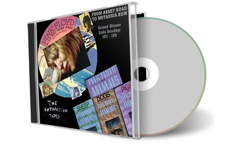Artwork Cover of Pink Floyd Compilation CD Extraction Tapes 1975-1976 Soundboard