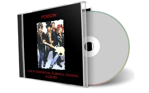 Artwork Cover of Poison 1989-04-29 CD Edmonton Audience