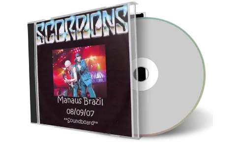 Artwork Cover of Scorpions 2007-09-08 CD Manaus Audience