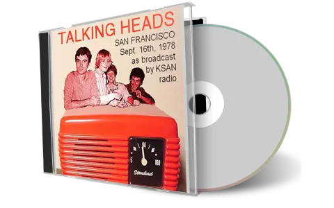 Artwork Cover of Talking Heads 1978-09-16 CD San Francisco Soundboard