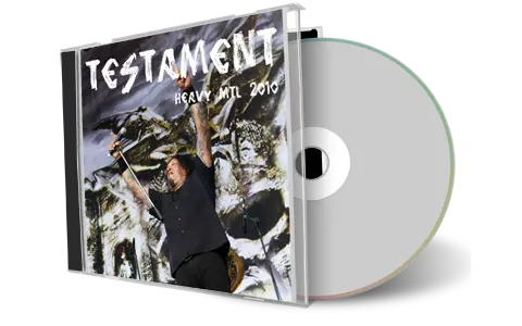 Artwork Cover of Testament 2010-07-24 CD Montreal Audience