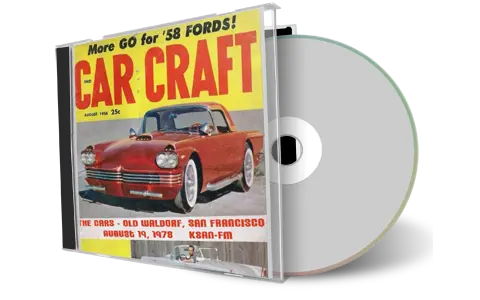 Artwork Cover of The Cars 1978-08-19 CD San Francisco Audience