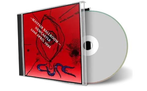 Artwork Cover of The Cure 1992-04-22 CD Newcastle Audience