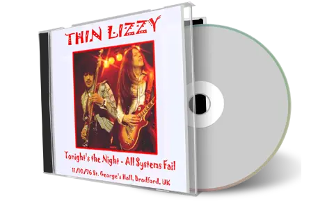 Artwork Cover of Thin Lizzy 1976-11-10 CD Bradford Audience