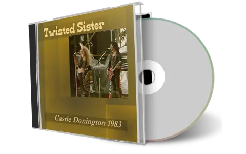 Artwork Cover of Twisted Sister Compilation CD Donington 1983 Audience