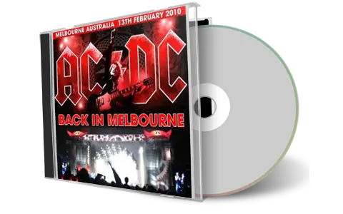 Artwork Cover of ACDC 2010-02-13 CD Melbourne Audience