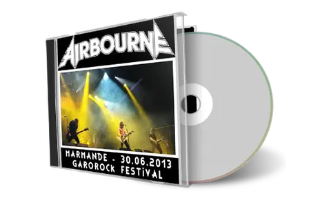 Artwork Cover of Airbourne 2013-06-30 CD Garorock Festival Audience