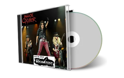 Artwork Cover of Alice Cooper 2013-06-15 CD Amnesia Rockfest 2013 Audience