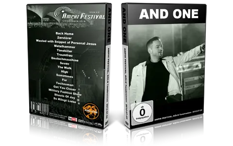 Artwork Cover of And One 2012-07-22 DVD Cologne Audience