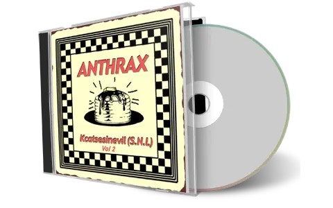 Artwork Cover of Anthrax 1986-04-12 CD Minneapolis Audience