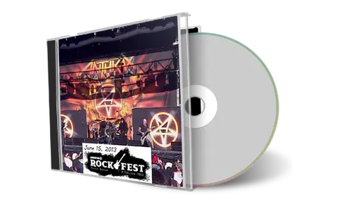 Artwork Cover of Anthrax 2013-06-15 CD Amnesia Rockfest 2013 Audience