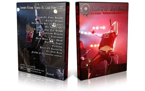 Artwork Cover of Arch Enemy 2007-10-15 DVD Vancouver Audience