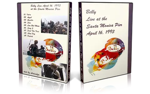 Artwork Cover of Belly 1993-04-16 DVD Santa Monica Audience