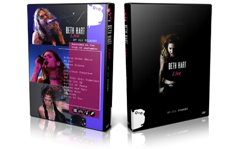 Artwork Cover of Beth Hart 2004-09-19 DVD Tilburg Audience