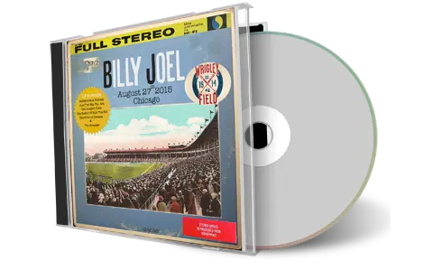 Artwork Cover of Billy Joel 2015-08-27 CD Chicago Audience