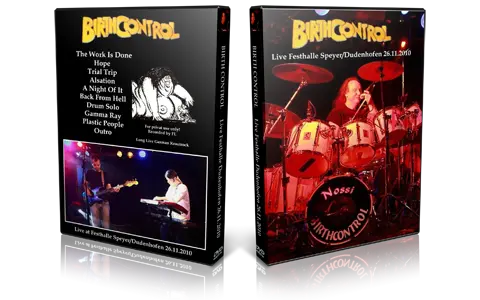 Artwork Cover of Birth Control 2010-11-26 DVD Speyer-Dudenhofen Audience