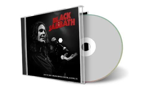 Artwork Cover of Black Sabbath 2013-07-27 CD Austin Audience